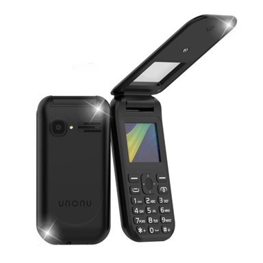CELULAR BASICO UNONU RUSH 3G DUAL SIM - NEGRO - 2