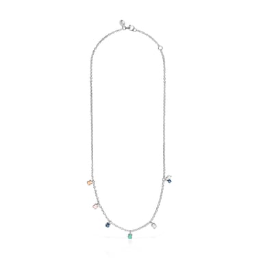 GARGANTILLA TOUS 1 45CM PLATA LEY - 2
