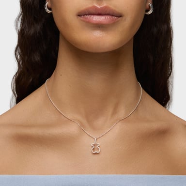 COLGANTE TOUS 1 METACRILATO + CADENA PLATA LEY - 7