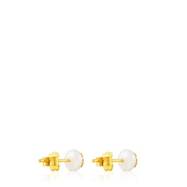 PENDIENTES TOUS 1 PERLA CULTIVADA 4,5 ORO LEY - 3