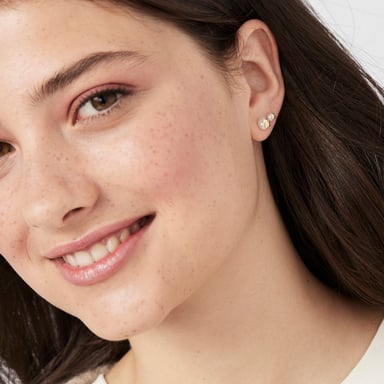 PENDIENTES TOUS 1 PERLA CULTIVADA 4,5 ORO LEY - 9