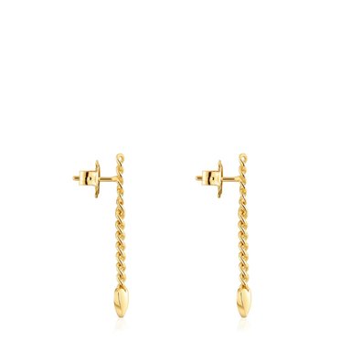 PENDIENTES TOUS 1ª BAÑO ORO CADENA PLATA LEY - 2
