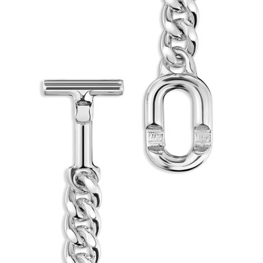 PULSERA TOUS PLATA 1 LEY 17.5CM - 2