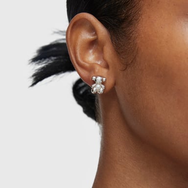 PENDIENTES PLATA 1ªLEY PERLA CULTIVADA - 5