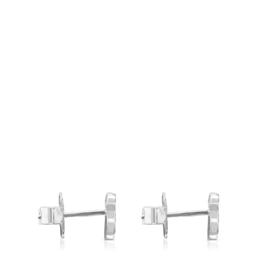 PENDIENTES TOUS PLATA 1 LEY 7.5MM ESPINELA - 2