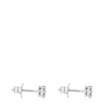 PENDIENTES ORO 1 LEY 0.18CT H/SI DIAMAN. - 2