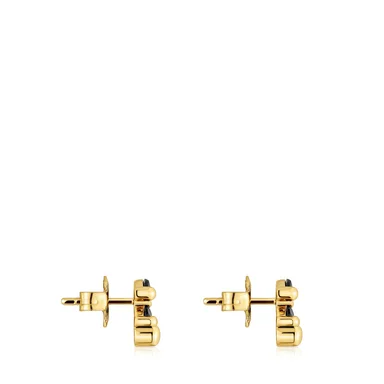 PENDIENTES TOUS PLATA 1ª LEY BAÑO OSO ONIX - 3