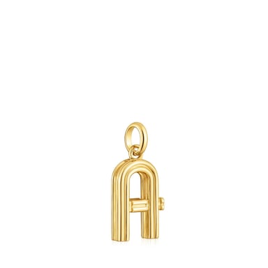 COLGANTE TOUS PLATA 1ªLEY BAÑO ORO A - 3