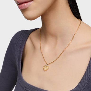 COLGANTE TOUS DIJE DOBLE CORAZÓN BICOLOR MEDALLIONS - 7