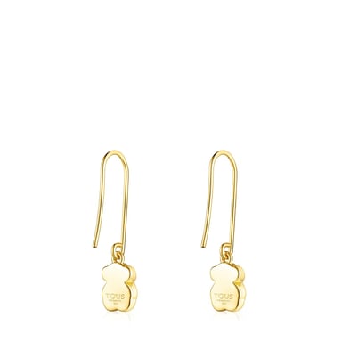 ARETES PLATA ORO MALAQUITA - 3