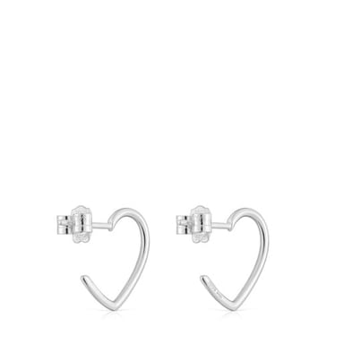 PENDIENTES DE PLATA CORAZÓN - 2