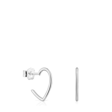 PENDIENTES DE PLATA CORAZÓN - 4