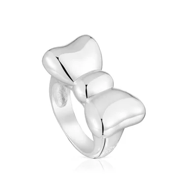 ANILLO PLATA LAZO 25MM - 1