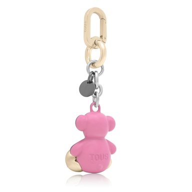 LLAVERO T METAL BOLD BEAR LILA ROSA - 2