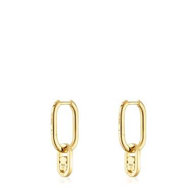 ARETES DE PLATA BAÑO 25MM AMAZONITA - 3