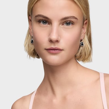 ARETES DE ARO TOUS GALAXY DE PLATA - 4