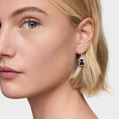 ARETES DE ARO TOUS GALAXY DE PLATA - 5