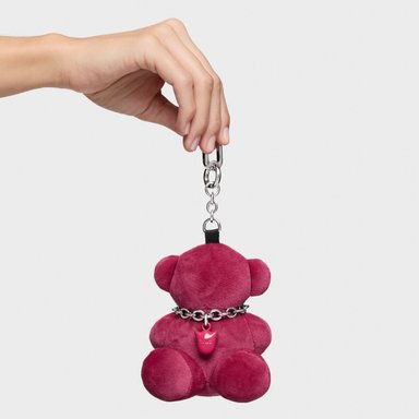 LLAVERO TOUS OSO BOLD BEAR VELVET ROSA - 4