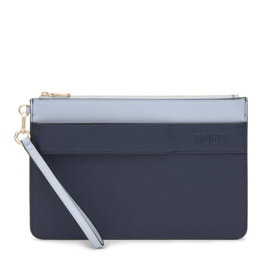BOLSO PEQUEÑO AUDREE SAFFINAO AZUL - 1