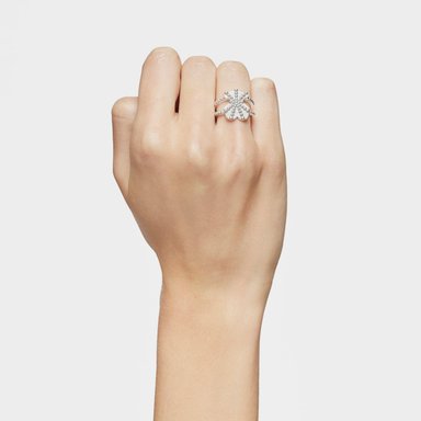 ANILLO GRANDE DE PLATA CON MOTIVO OSO TOUS GRAIN - 6