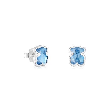 ARETE PLATA ESPINELA OSO ICON COLOR - 1