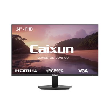 MONITOR FULL HD CAIXUN 24" C24F2F PLANA PANEL VA 100HZ 14MS - 1