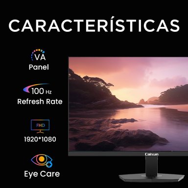 MONITOR FULL HD CAIXUN 24" C24F2F PLANA PANEL VA 100HZ 14MS - 6