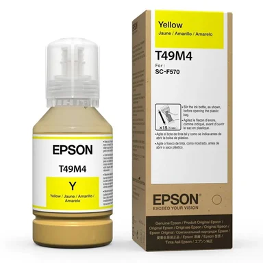 TINTA DE SUBLIMACIÓN EPSON T49M4 COLOR YELLOW PARA F170 F570 - 1