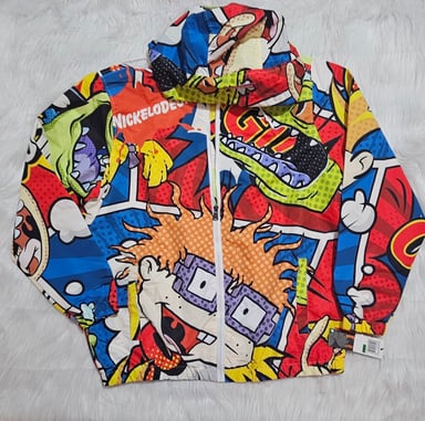 CASACA CORTAVIENTO MEMBERS ONLY POP ART BY NICKELODEON - 4