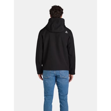 REEBOK CASACA SOFTSHELL DE HOMBRE - NEGRO - 4