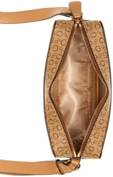 CARTERA CROSSBODY GUESS ZADORA MOCHA - 4