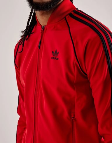 CASACA DEPORTIVA ADIDAS SST BONDED - SCARLET - 3