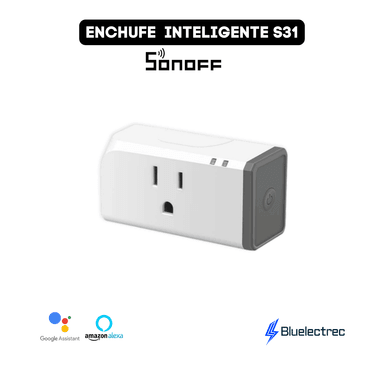 ENCHUFE SONOFF S31 INTELIGENTE WI-FI MIDE ENERGIA - 1