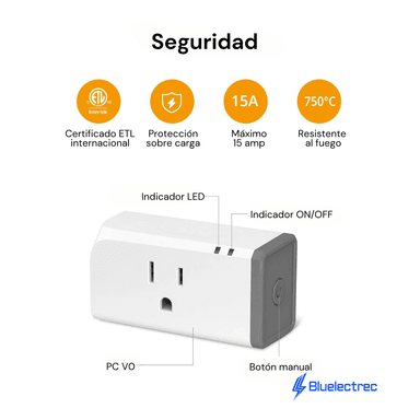 ENCHUFE SONOFF S31 INTELIGENTE WI-FI MIDE ENERGIA - 2