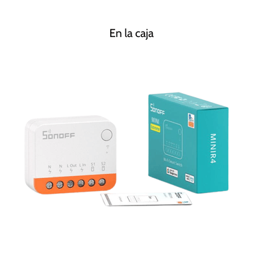 INTERRUPTOR SONOFF MINIR4 INTELIGENTE BIDIRECCIONAL WI-FI - 6