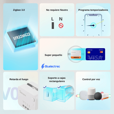 INTERRUPTOR SONOFF ZBMINIL2 LUZ INTELIGENTE NO REQUIERE NEUTRO ZIGBEE - 2