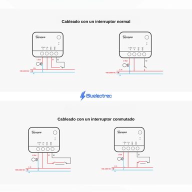 INTERRUPTOR SONOFF ZBMINIL2 LUZ INTELIGENTE NO REQUIERE NEUTRO ZIGBEE - 5