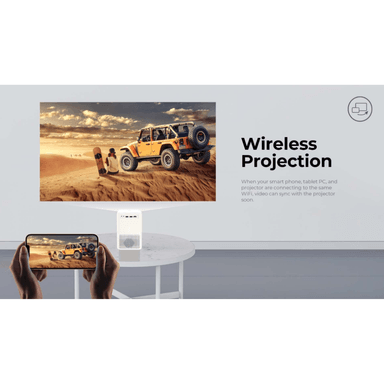 PROYECTOR INTELIGENTE HAVIT ANDROID TV - PJ216A PRO - 6