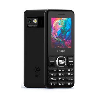 CELULAR BASICO LOGIC B10L 4G DUAL SIM NEGRO - 2