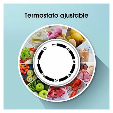 REFRIGERADORA HISENSE 205 L TOP FREEZER PLATEADO RD267H - 6