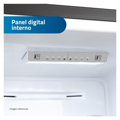 REFRIGERADORA INDURAMA 428 L SIDE BY SIDE NEGRO RI-769N - 5