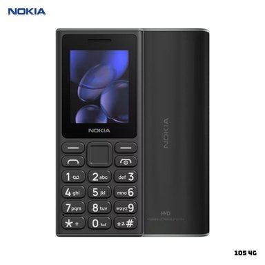 CELULAR BASICO NOKIA 105 4G TA-1659 DUAL SIM - NEGRO - 1
