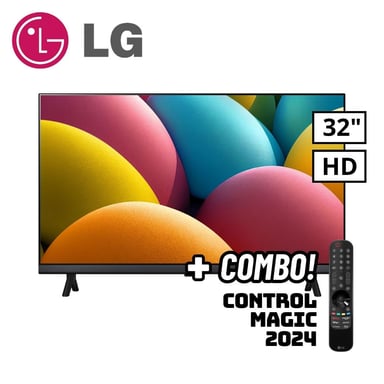 TELEVISOR LG 32 SMART TV WEBOS HUB HD LED - 32LR600BPSC + CONTROL MAGIC 2024 - 1