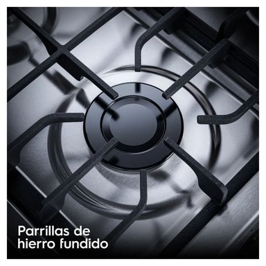 COCINA DE PIE ELECTROLUX A GAS 5 HORNILLAS ACERO INOX - FE5LMR - 8