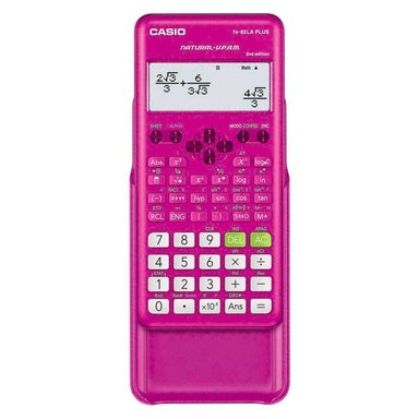CALCULADORA CIENTIFICA CASIO FX-82LA PLUS-PK 2ND EDITION - ROSADO - 2