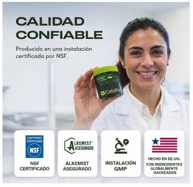 NAD RESVERATROL 500 MG 60 CAPSULAS CATAKOR – REUS RESEARCH - 4