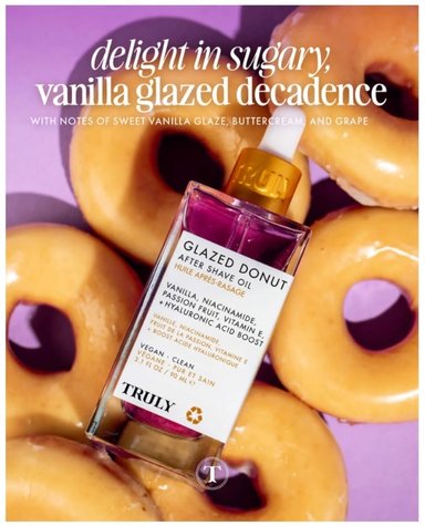 TRULY ACEITE PARA DESPUÉS DEL AFEITADO GLAZED DONUT 90 ML - 2