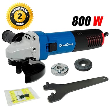 AMOLADORA ESMERIL ANGULAR 4.5' DONGCHENG DSM09-115S 800W 11800RPM - 1