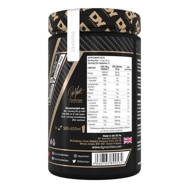 AMINOÁCIDOS DORIAN YATES HIT BCAA 400GR 10:1:1 FRESA - 4