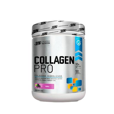 COLÁGENO UNIVERSE NUTRITION COLLAGEN PRO 500GR MORA+TOALLA - 2